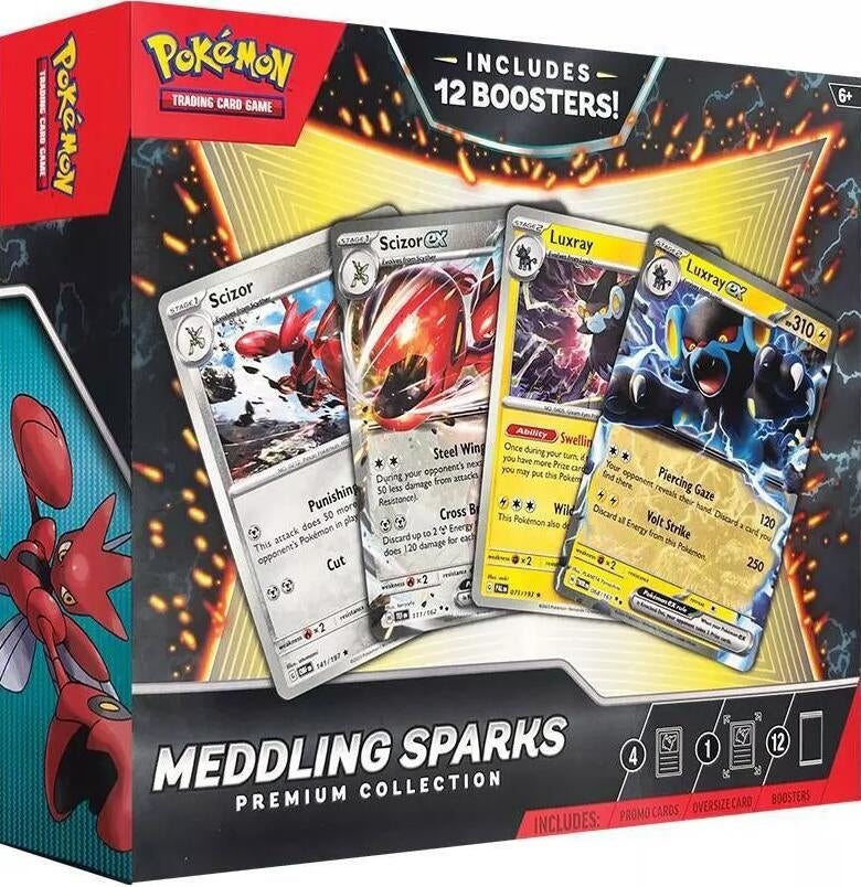 Image for Meddling Sparks Premium Collection - Pokemon