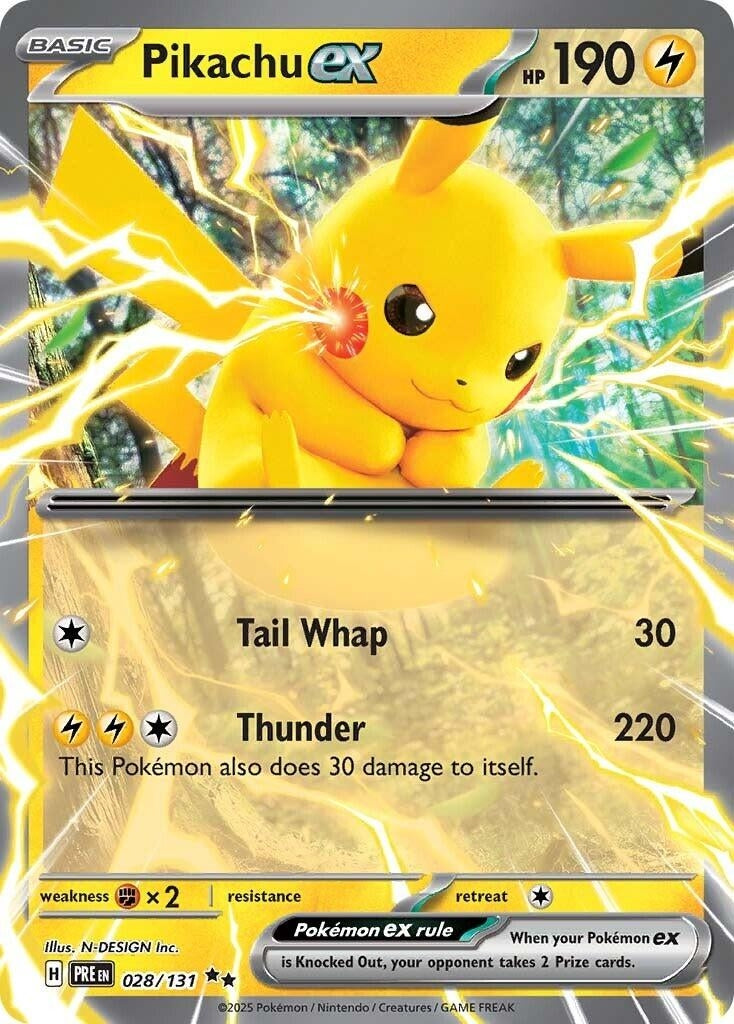 Image for Pikachu ex - 028/131 (028/131)