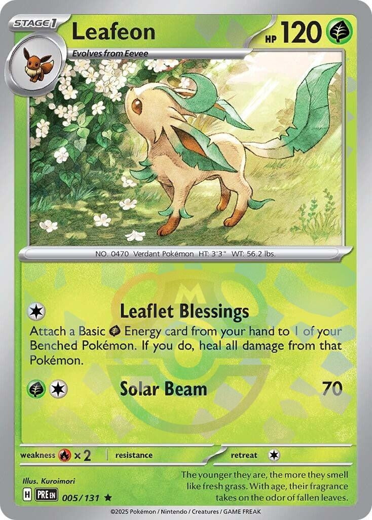 Image for Leafeon (Master Ball Pattern) (005/131)
