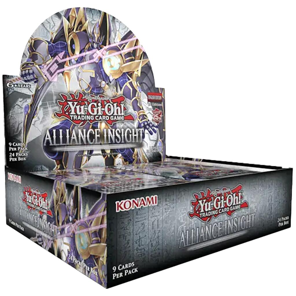 yu gi oh 1st edition booster box Yu-Gi-Oh! Alliance Insight Booster Box