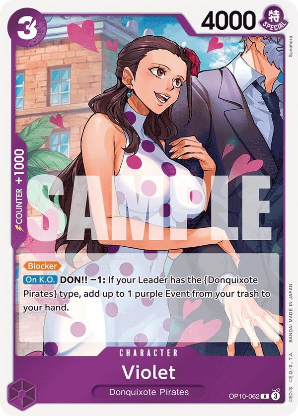 Image for Violet (OP10-062) (OP10) - One Piece Card Game