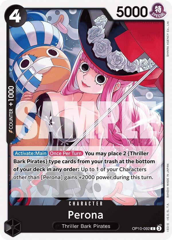 Image for Perona (092) (OP10-092) (OP10) - One Piece Card Game