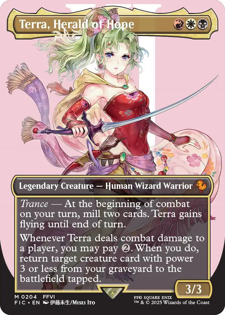 Terra, Herald of Hope (Borderless)