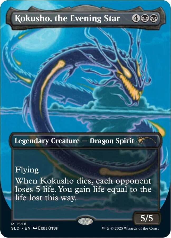 Kokusho, the Evening Star (Rainbow Foil) (1528) (SLD)