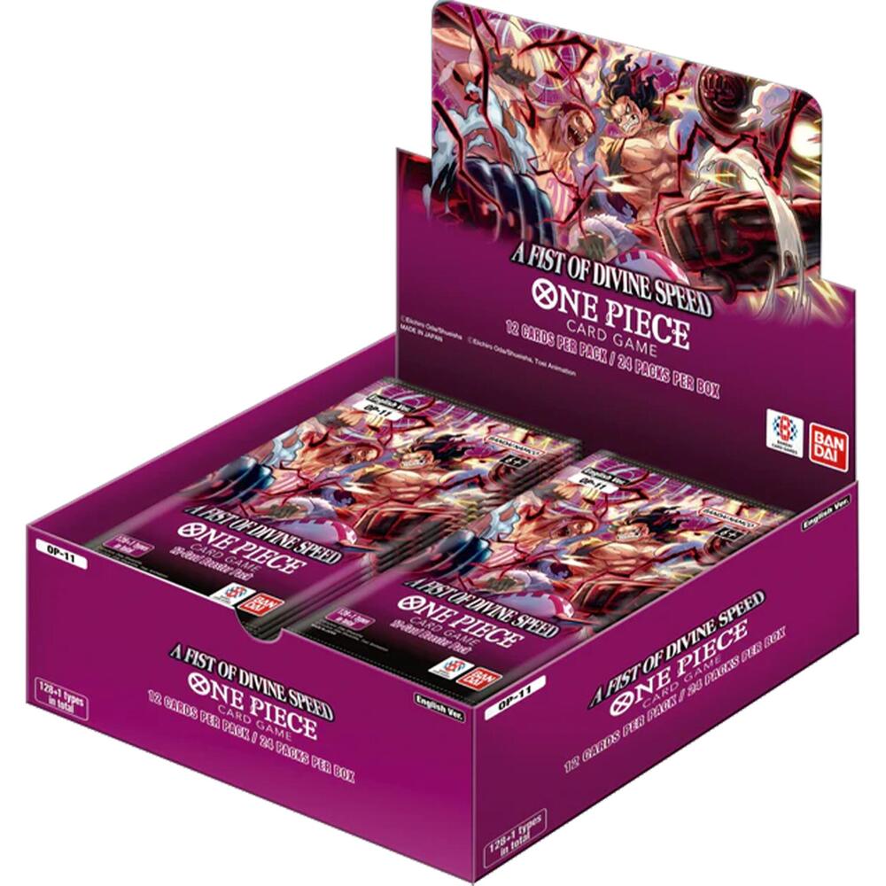 One Piece Card Game: A Fist of Divine Speed - Booster Box (OP-11)