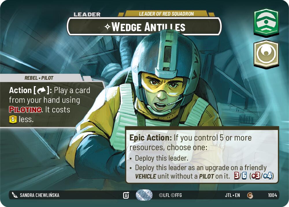 Wedge Antilles - Leader of Red Squadron (Showcase)
