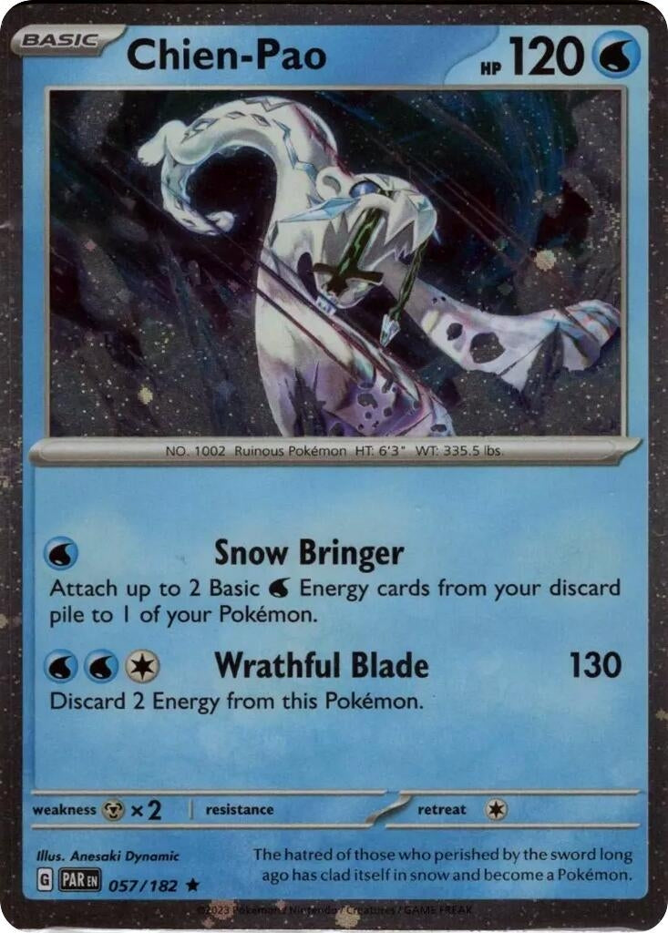 Image for Chien-Pao - 057/182 (Cosmos Holo) (057/182) (MCAP) - Pokemon