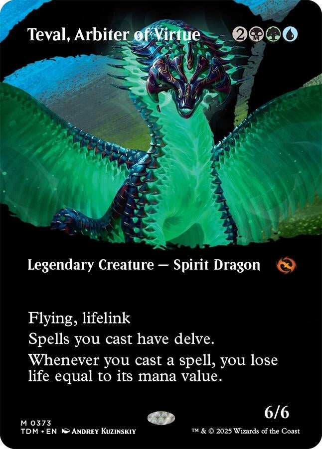 Teval, Arbiter of Virtue (Borderless) (373) (TDM)