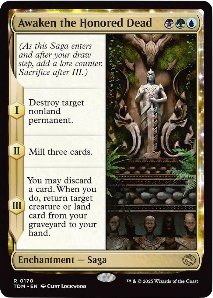 Image for Awaken the Honored Dead (170) (TDM) - Magic: The Gathering