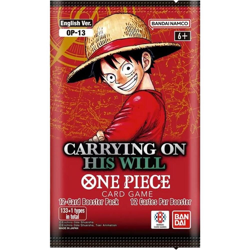 One Piece Card Game: Carrying On His Will - Booster Pack (OP-13)