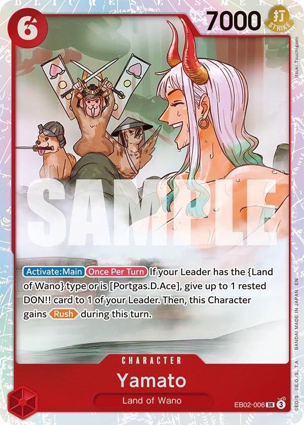 Image for Yamato (EB02-006) (EB-02) - One Piece Card Game