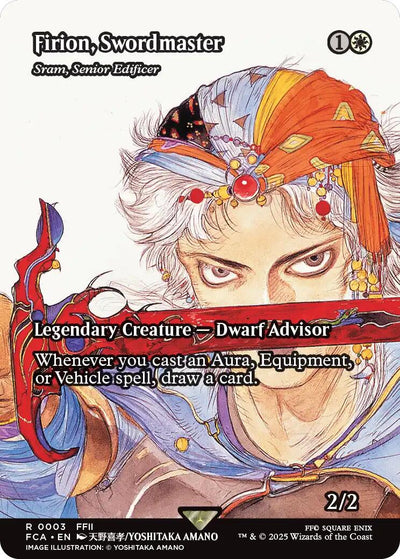 Firion, Swordmaster - Sram, Senior Edificer (Showcase)