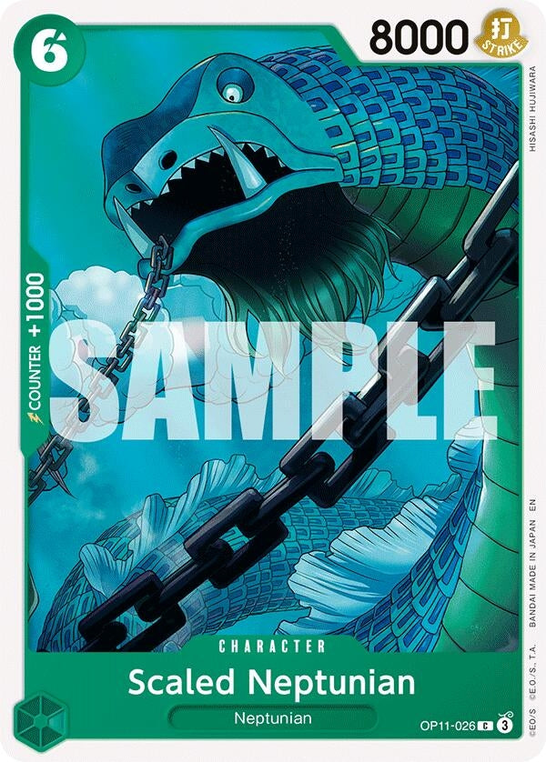 Image for Scaled Neptunian (OP11-026) (OP11) - One Piece Card Game