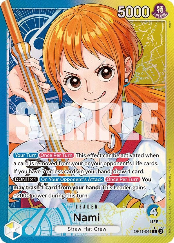 Nami (041) (Alternate Art) (OP11-041) (OP11)