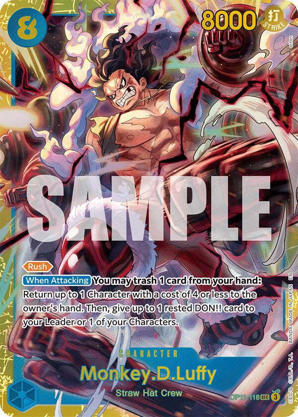 luffy gear 8 Monkey.D.Luffy (118) (OP11-118)