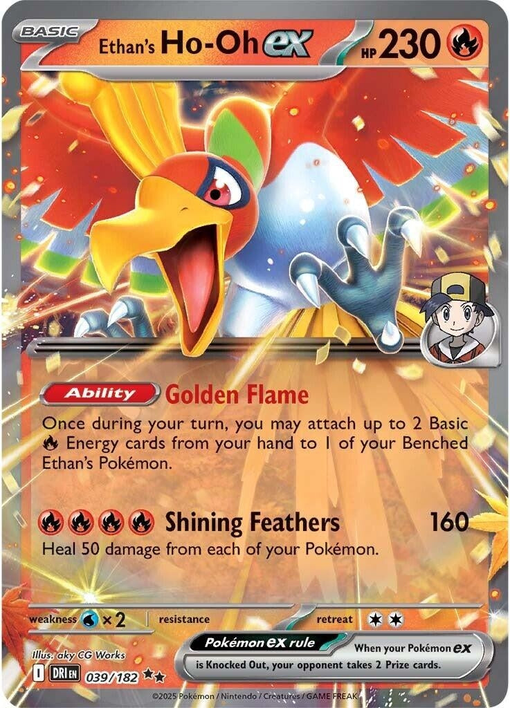 Ethan's Ho-Oh ex (039/182) (DRI)