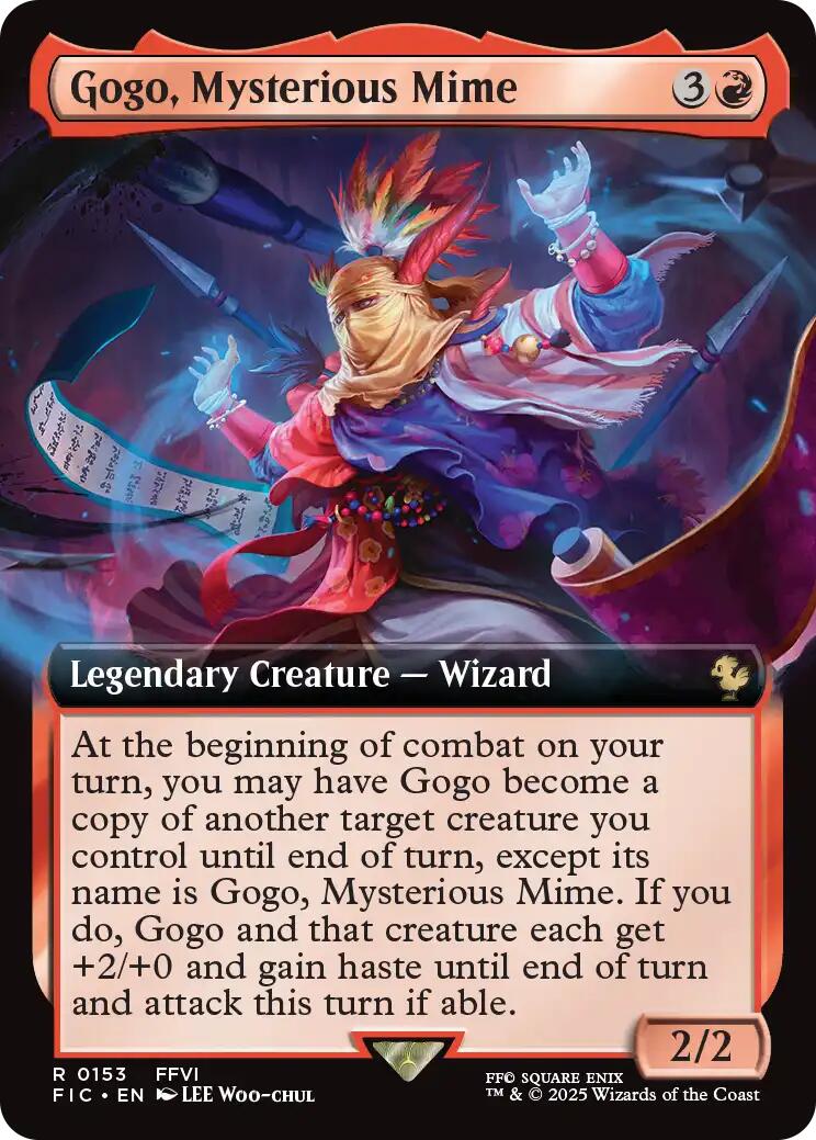 Gogo, Mysterious Mime (Extended Art)