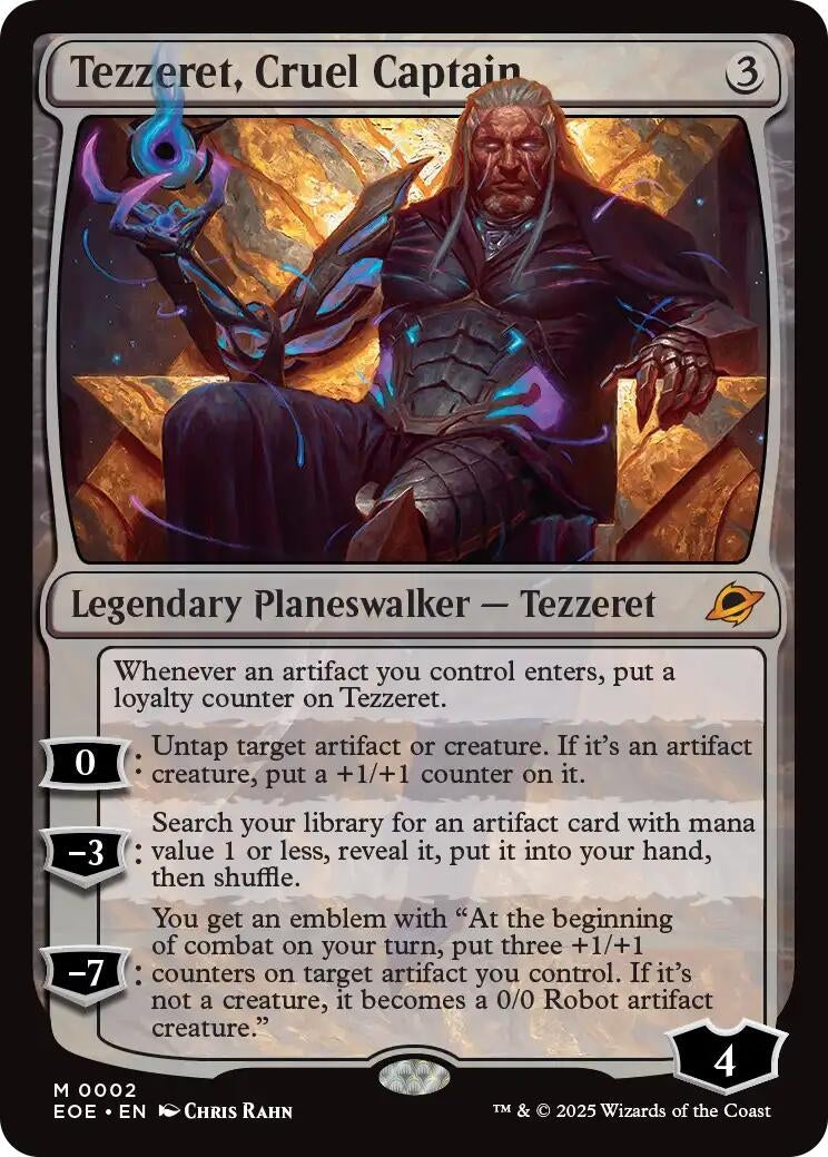 Tezzeret, Cruel Captain (2) (EOE)