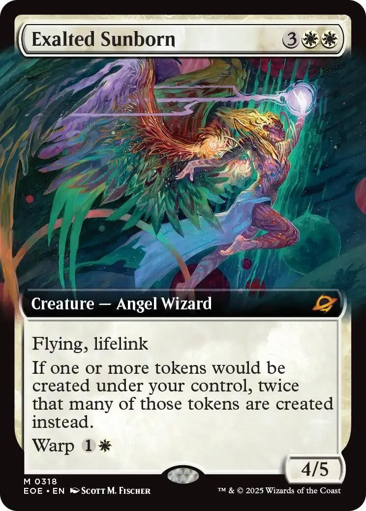 Exalted Sunborn (Extended Art) (318) (EOE)