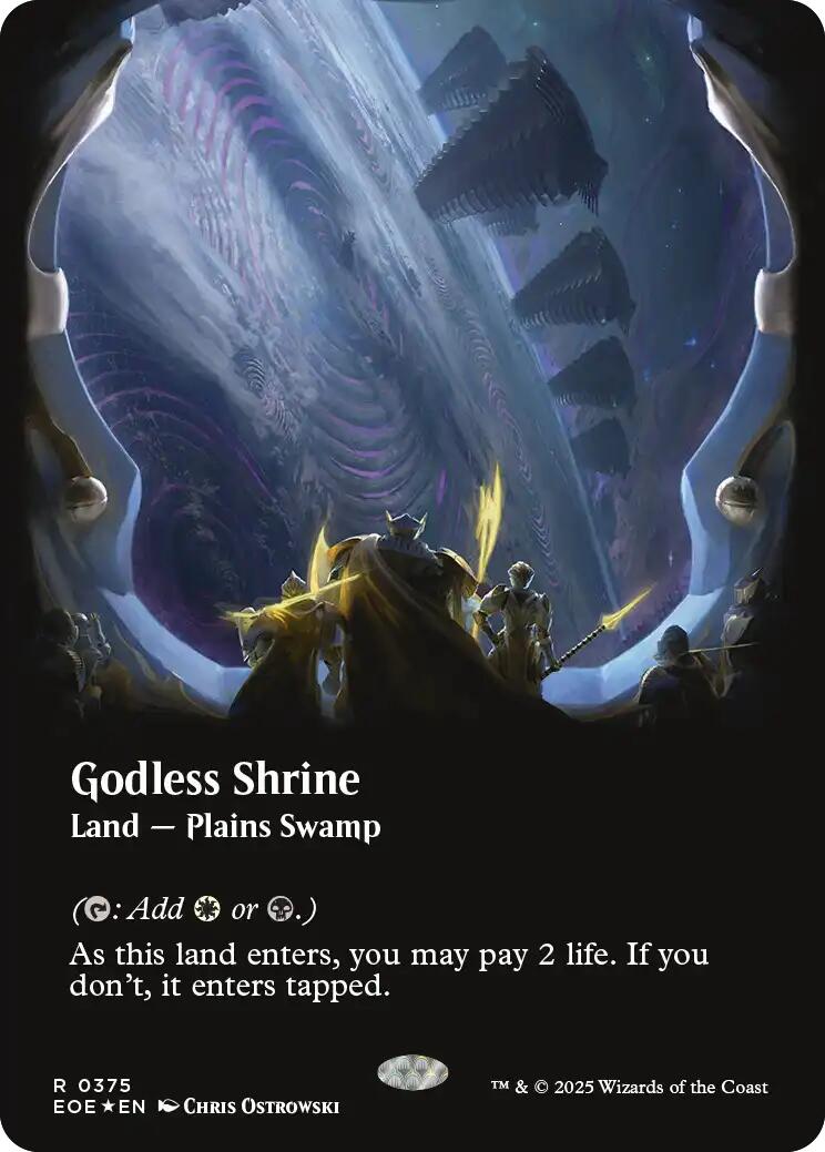 Godless Shrine (Borderless) (Galaxy Foil)