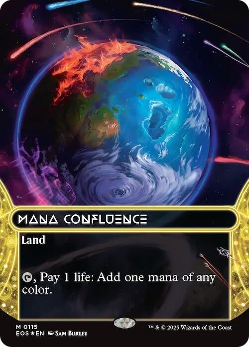 Mana Confluence (0115) (Borderless) (Galaxy Foil) (115) (EOS)