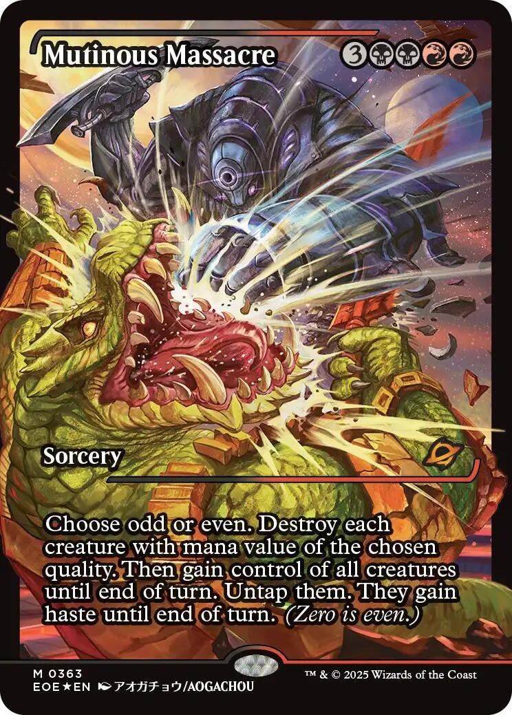 Mutinous Massacre (Showcase) (363) (EOE)