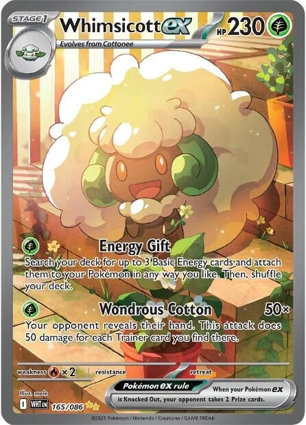 Whimsicott ex (165/086) (WHT)