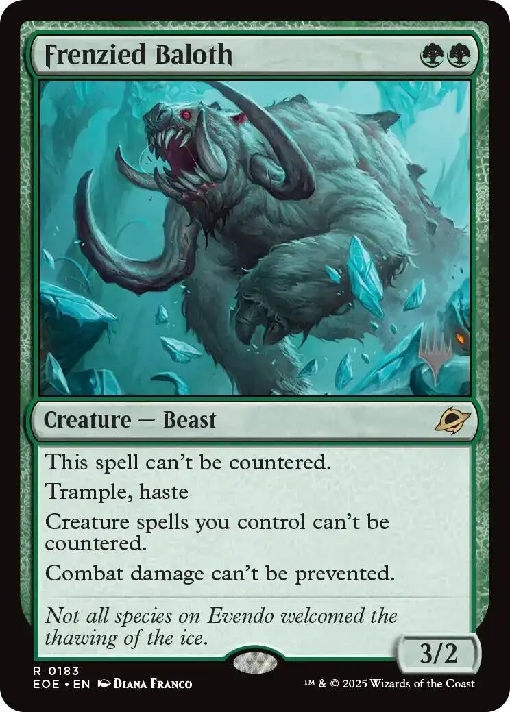 Frenzied Baloth (183) (PPEOE)
