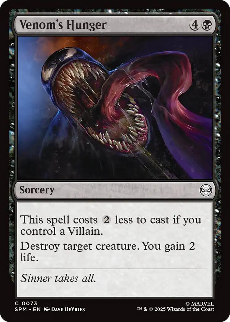 Venom's Hunger