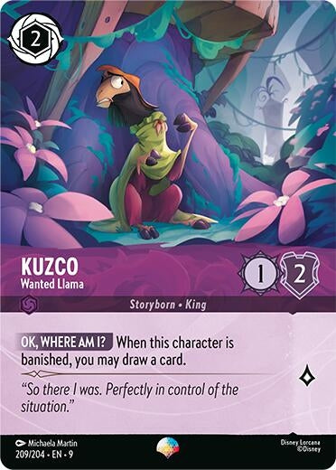 Kuzco - Wanted Llama (Epic) (209/204) (9)