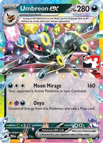 Umbreon ex (060/131) (Prize Packed Stamped)