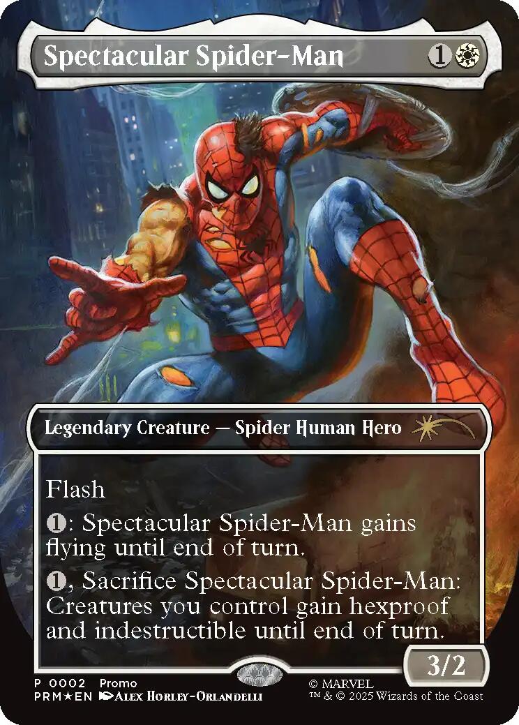 Spectacular Spider-Man (Borderless)