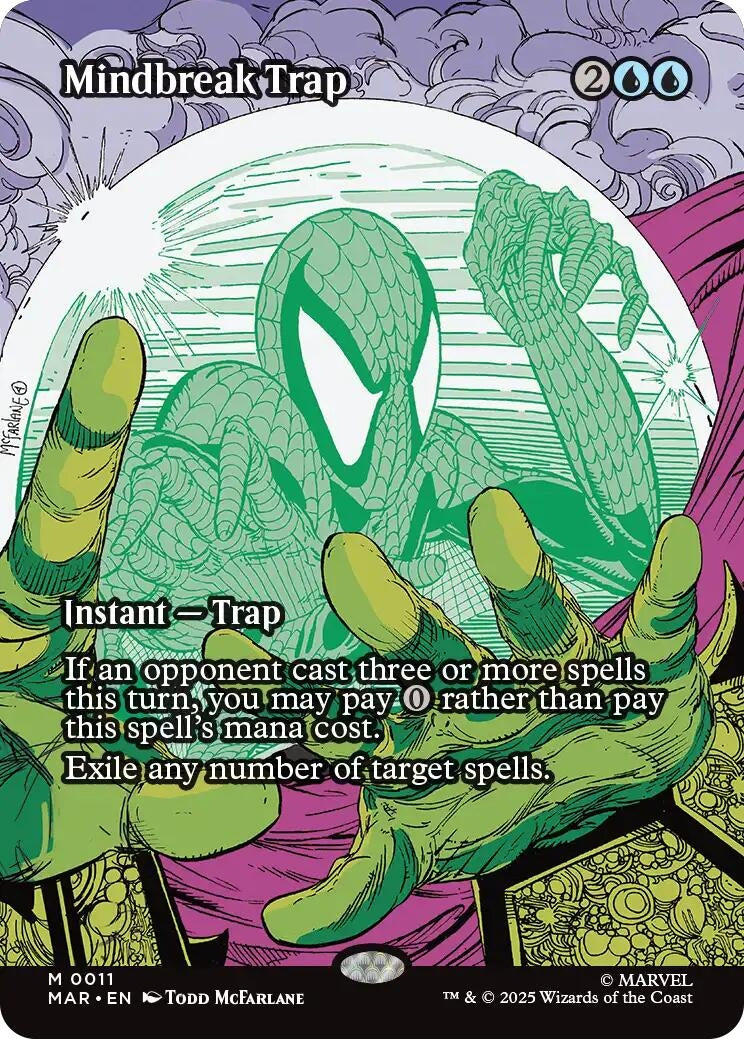 Mindbreak Trap (Borderless) (11) (Marvel Universe Eternal-Legal) (MAR)