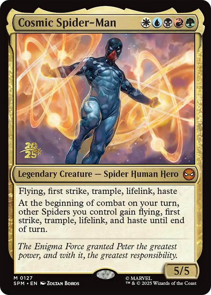 Cosmic Spider-Man (127) (Prerelease Cards) (PRE)