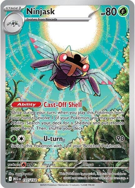 Ninjask (137/132) (ME01: Mega Evolution) (MEG)
