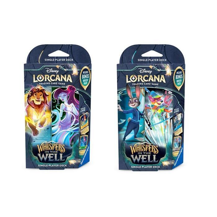 Disney Lorcana: Whispers in the Well - Starter Deck (Set of 2)