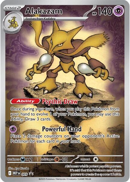 Alakazam - 009 - PSA 10 - Cert #135827796