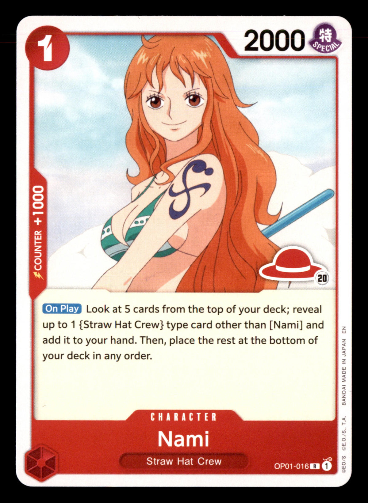 Nami - OP01-016 (Luffy Deck)