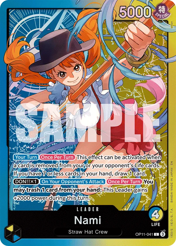 Nami - OP11-041 (Nami Deck)