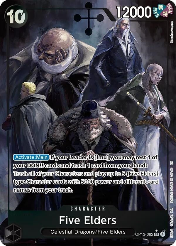 Five Elders (Alternate Art) (OP13-082) (OP13)