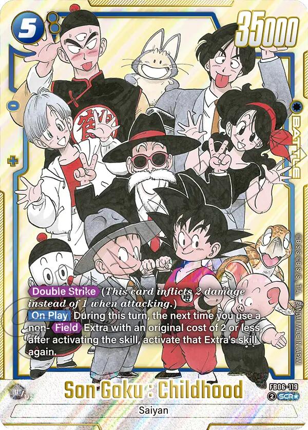 Son Goku : Childhood - FB06-119 (Alternate Art)