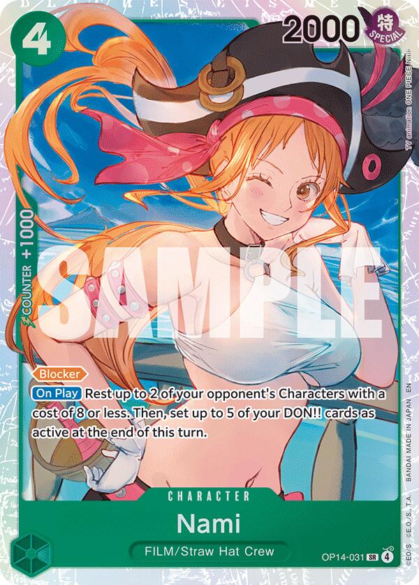 Nami - OP14-031 - (The Azure Sea's Seven)