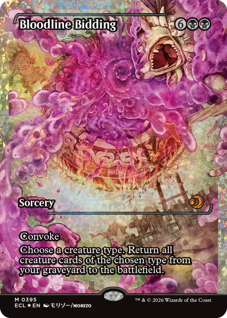 Bloodline Bidding (Showcase) (Fracture Foil)