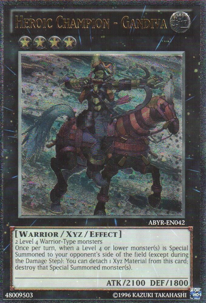 Image for Heroic Champion - Gandiva (UTR) (42) (ABYR)