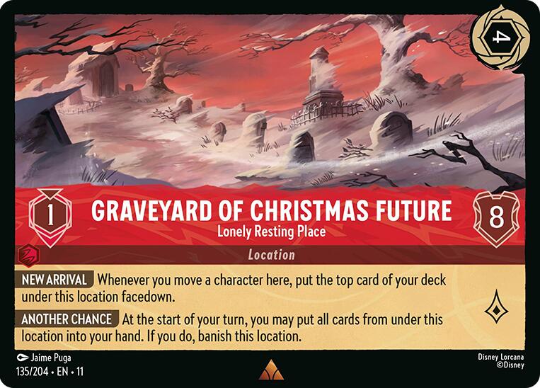 Graveyard of Christmas Future - Lonely Resting Place