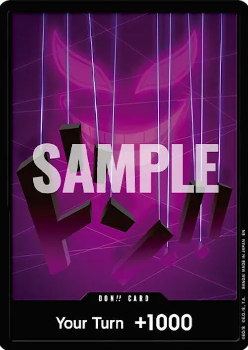 doflamingo card sleeves DON!! Card (Donquixote Doflamingo) (Double Pack Set Vol. 9)