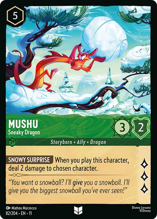 Mushu - Sneaky Dragon