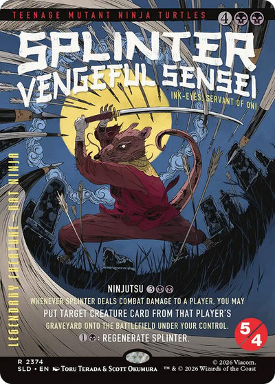 Splinter, Vengeful Sensei - Ink-Eyes, Servant of Oni