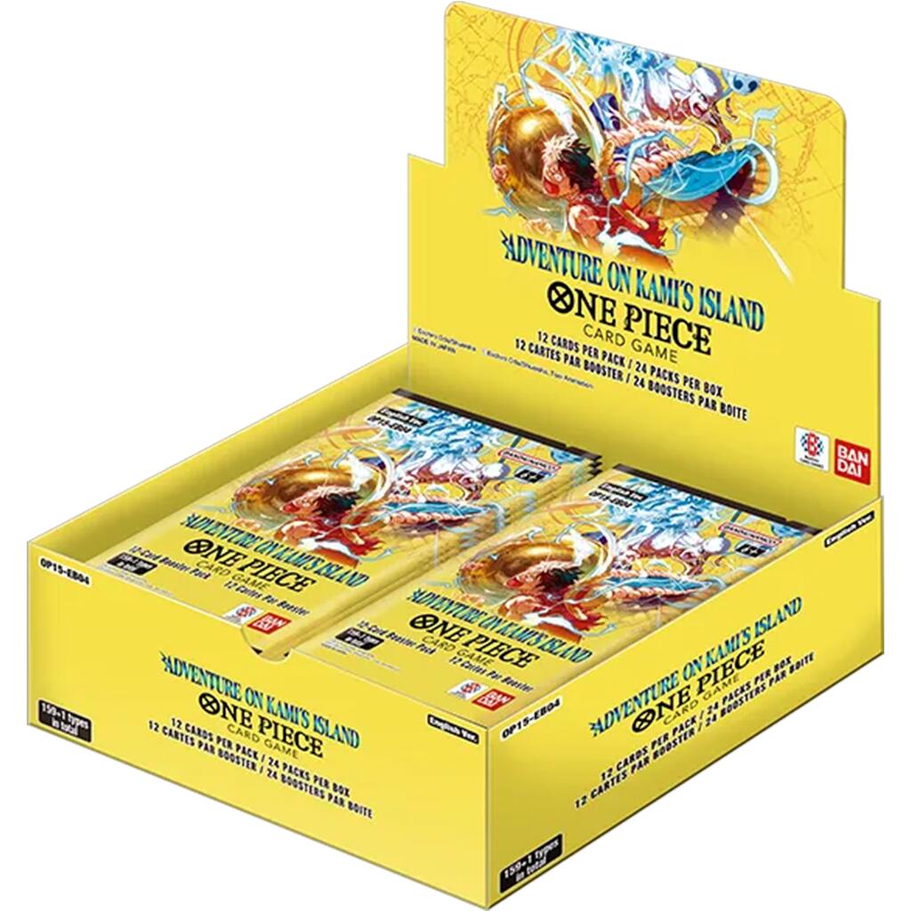 One Piece TCG: Adventure on Kami's Island Chinese Booster Box (OPC-15) One Piece TCG: Adventure on Kami's Island Chinese Booster Box (OPC-15)