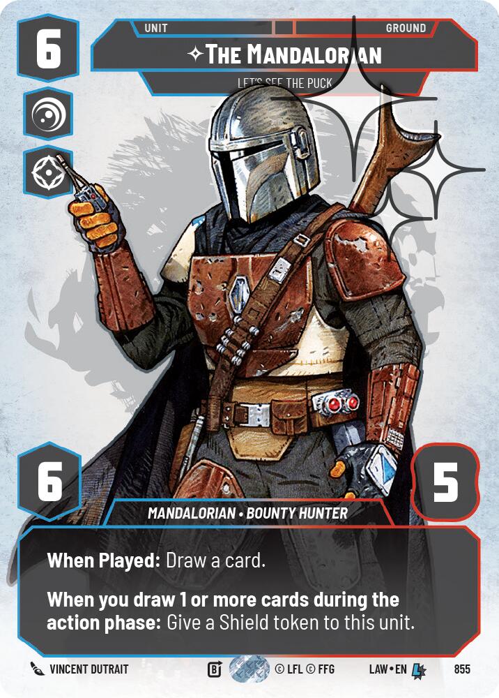 The Mandalorian - Let's See The Puck (Prestige Foil)